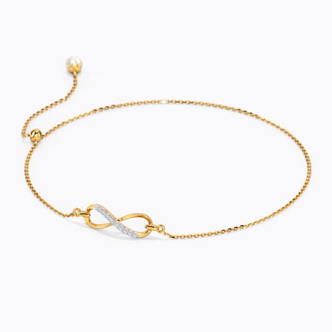 Infinity Adjustable Pearl Bracelet Infinity Adjustable Pearl Bracelet